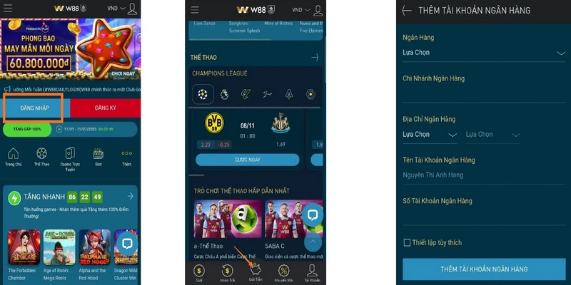KUBET Nạp tiền: Hướng dẫn gửi tiền dành cho hội viên mới 3 Nạp tiền KUBET qua hình thức ngân hàng đơn giản chỉ với 4 bước